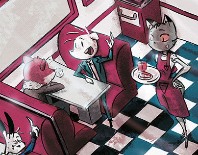Animals at the Diner