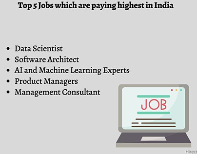 Top 5 Jobs which are paying highest in India