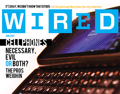 Wired Magazine Cover {Mock-up}