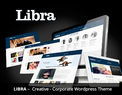 Libra - Corporate&Portfolio WordPress Theme