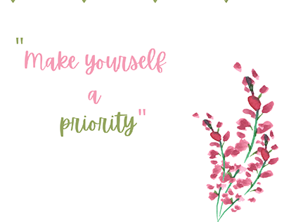 make yourself a priority