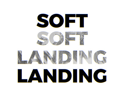 Soft Landing Vol.8 kinetic typography video