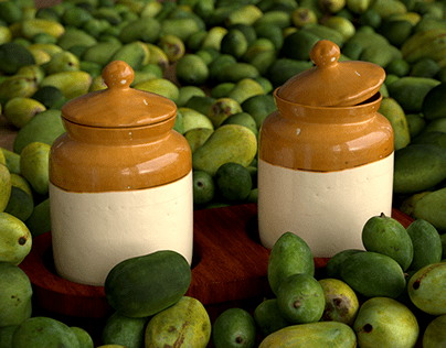 Pickle Jar 3D CGI
