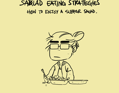 Salad Eating Strategies