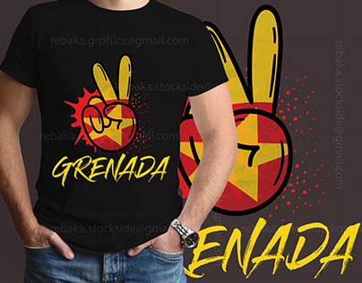Grenada Independence Day T-Shirt Design