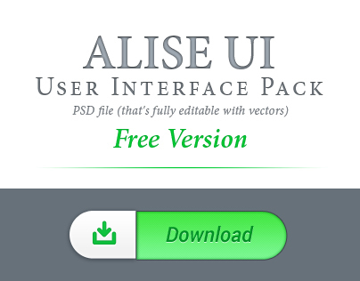 Alise UI – Free Version / User Interface Pack