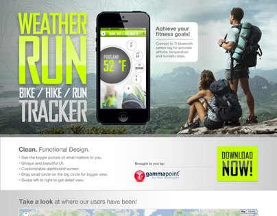 WeatherRun - Run, Bike, Hike and Weather Tracker App