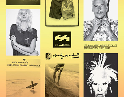 Andy Warhol x Billabong Global Campaign Launch