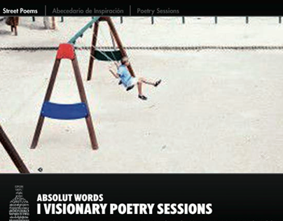 Absolut Words.Visionary Poetry Sessions