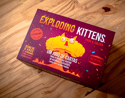 Exploding Kittens Para a Galera - Brazilian Edition