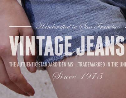 Vintage Jeans Co on Behance