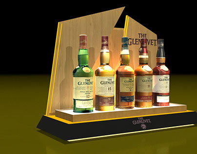 Pernod-Ricard: The Glenlivet 5 Bottles Glorifier