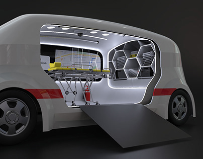 Autonomous Ambulance - Product Design & Conceptualizing