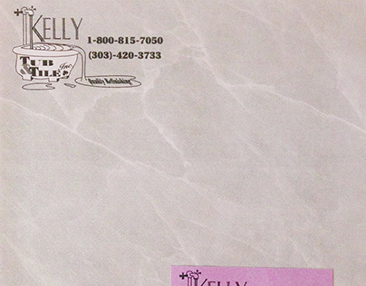 Kelly Tub & Tile Inc. Tub Refinishing Card & Stationary