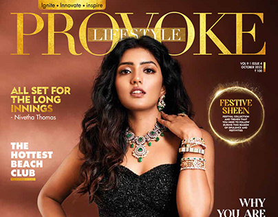 Eesha Rebba for Provoke Lifestyle Magazine Cover