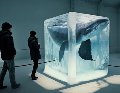 Exhibition named: " Deep into the Arctic "