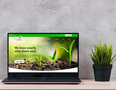 Web Design for a fertiliser business in Netherlands.