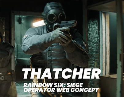Thatcher - R6Siege Operator's web page concept