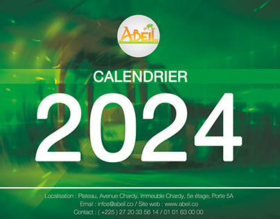 CALENDRIER 2024 - ABEIL