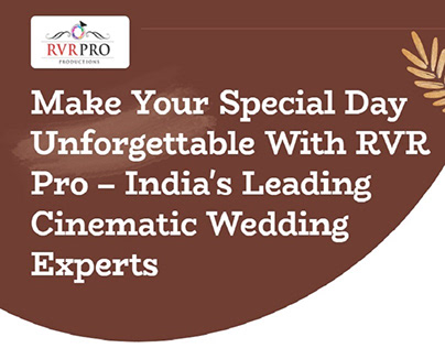 India's Leading Cinematic Wedding Experts