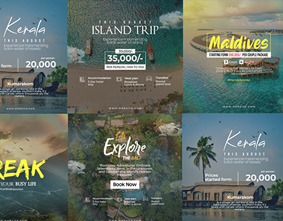 Social Media | Travel & Tourism Poster Design