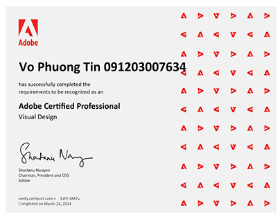 Adobe Certified Professional (chứng chỉ đồ họa Quốc Tế)