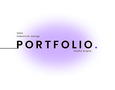 Industrial Design Portfolio | 2024