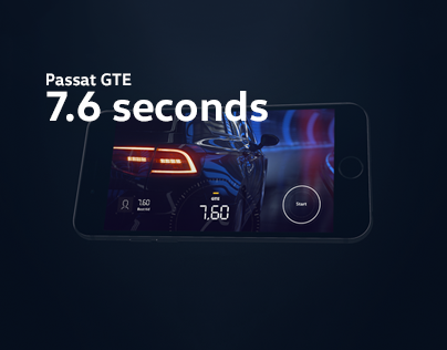 7.6 seconds with Passat GTE