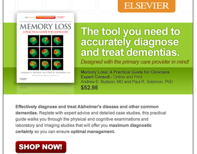 Email promotion: Memory Loss: A Practical Guide
