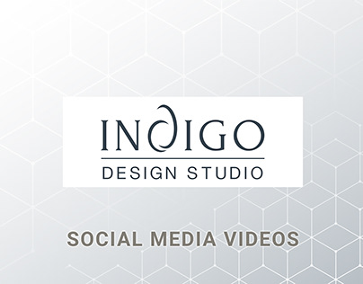 INDIGO DESIGN STUDIO SOCIAL MEDIA VIDEOS