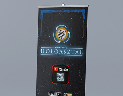 New roll up design for the Galaktikus holoasztal