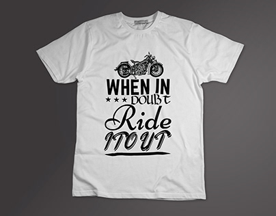 Biker Tour Shirt Design