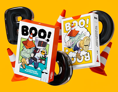 BOO! Playing cards