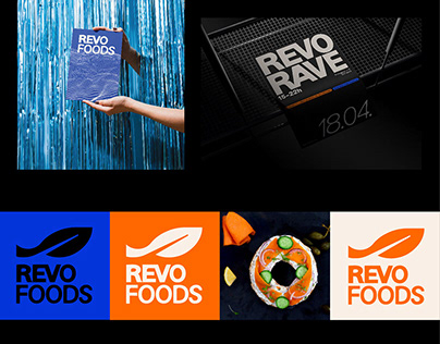 REVO FOODS branding concept
