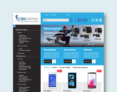 Tec Express web