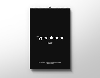 Typocalendar - 2023