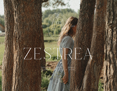 ZESTREA brand identity