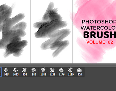 Free Photoshop High Quality Watercolor Brush