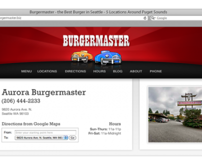 Burgermaster Website
