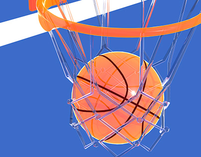 Sports 3d illustration / animation