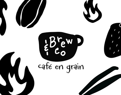 Brew & Co - Coffee design identity