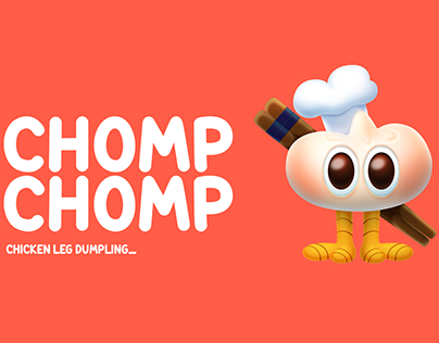 Chomp Chomp Mascot Design