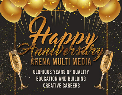 ArenaMultiMedia Anniversary Poster