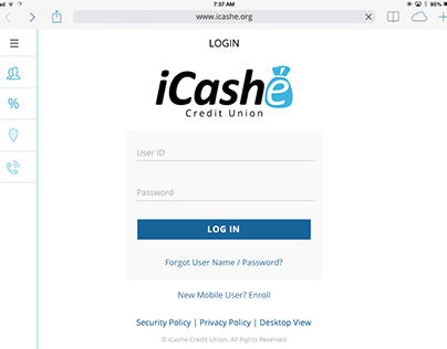 "Icashe" Mobile Banking Application