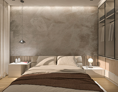 Beige-Bedroom Design