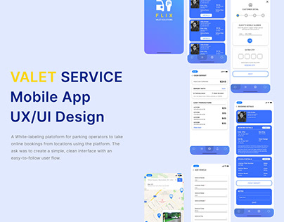 Valet Service Mobile App