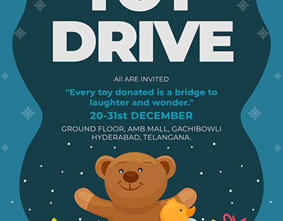 Toy Drive Poster!
