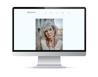 Actor Website - Kate Braun