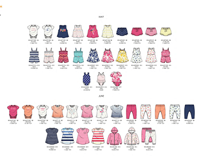 Joe Fresh Spring/Summer 2016 Kidswear Line Sheets
