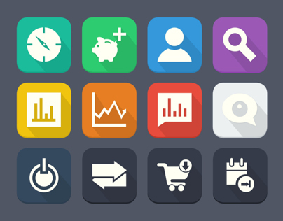 Flat Icons (Part 1)